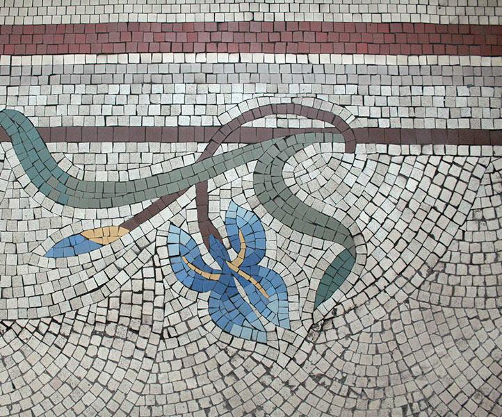 detail of the floor