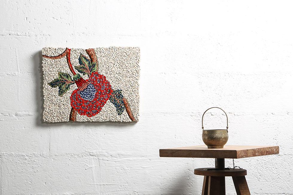 Inspired by Indian fabrics.