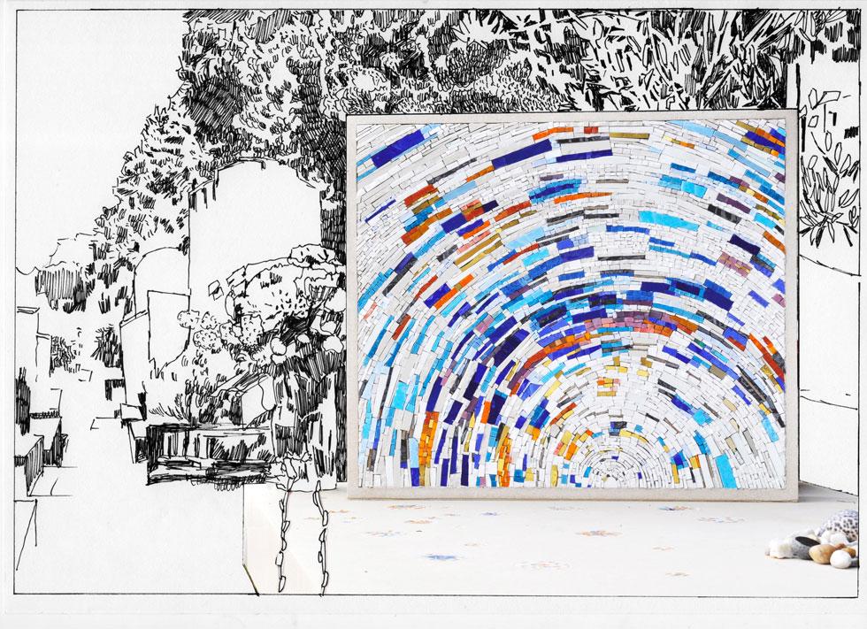 stele funéraire au cimetière de La salle à Tours 