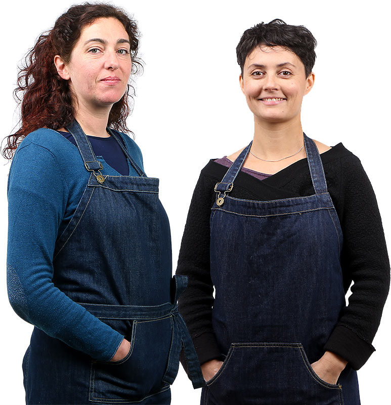 Portrait de Marie-Laure Besson et Mélaine Lanoë